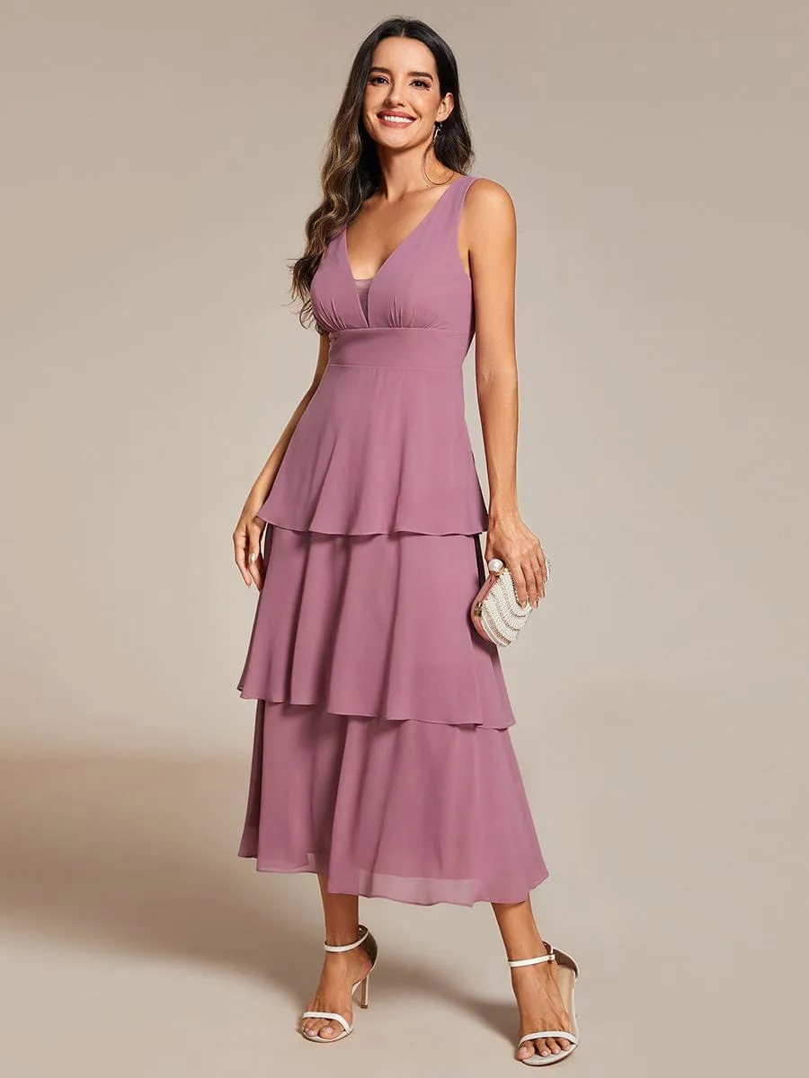 Roycebridal Jenny layered mother of the bride or guest dress