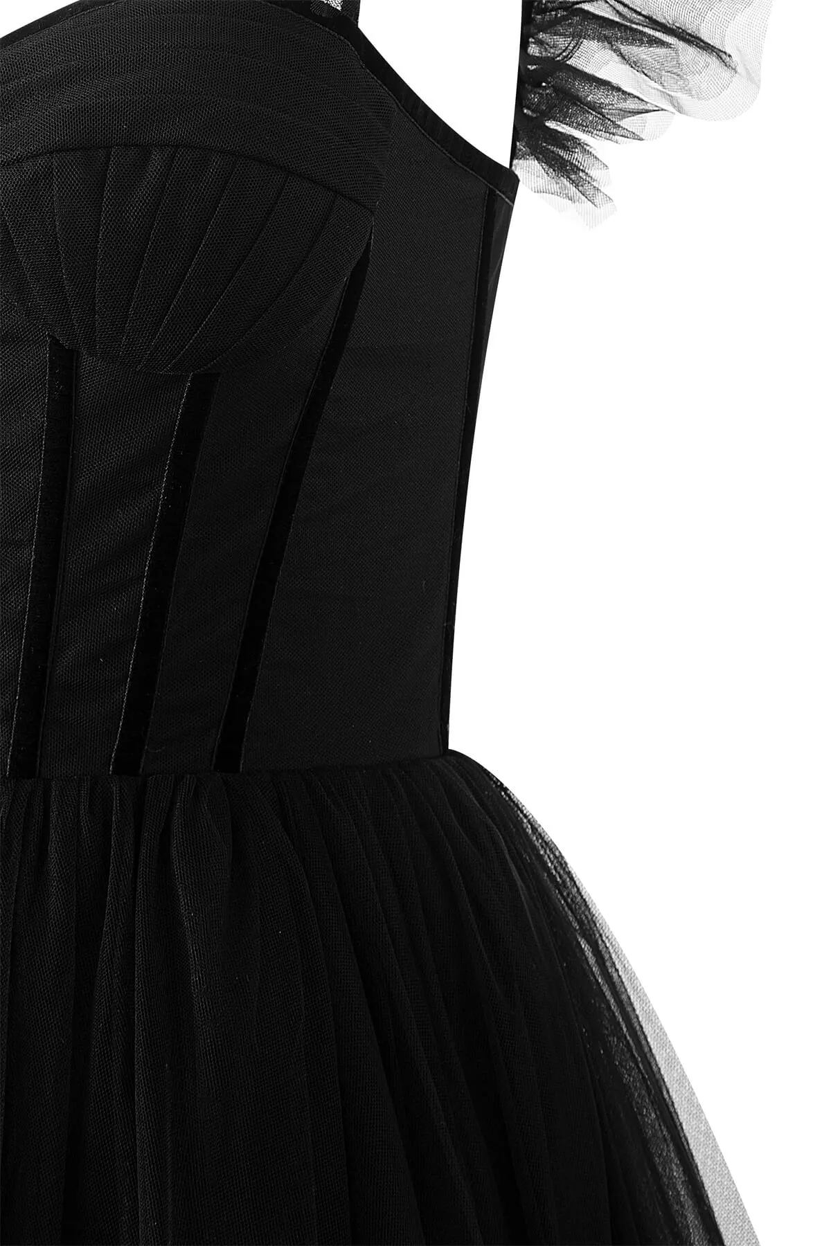 Roycebridal Katalina |A-Line Corset Ruffled Tulle Prom Dress