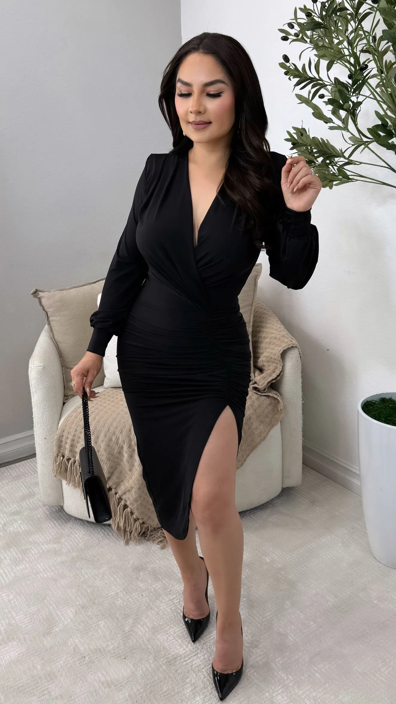 RUTILA BLACK DRESS