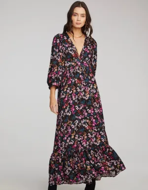 SALTWATER LUXE Leslie Midi Dress