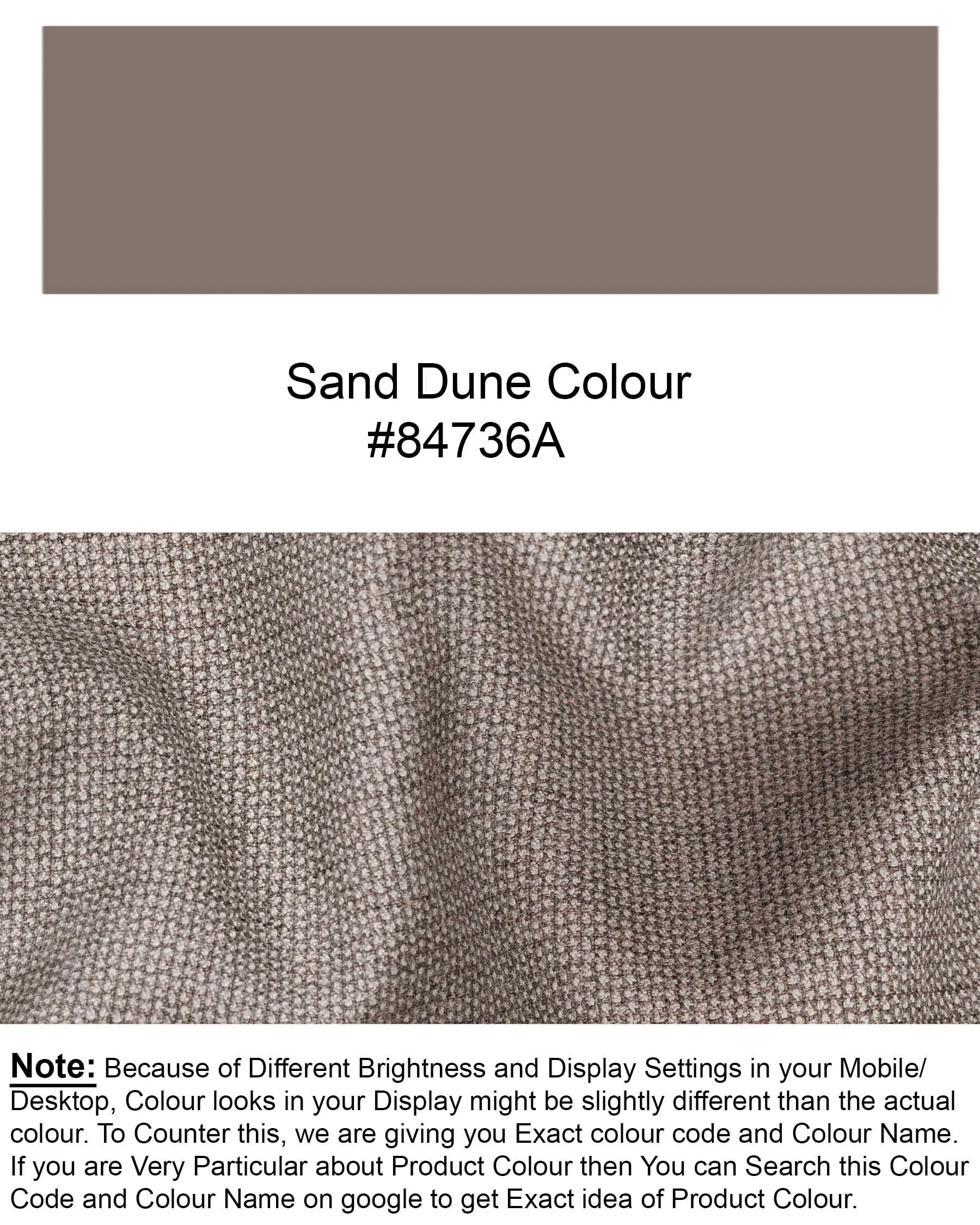 Sand Dune Double Breasted Belt Closure Designer Trench Coat