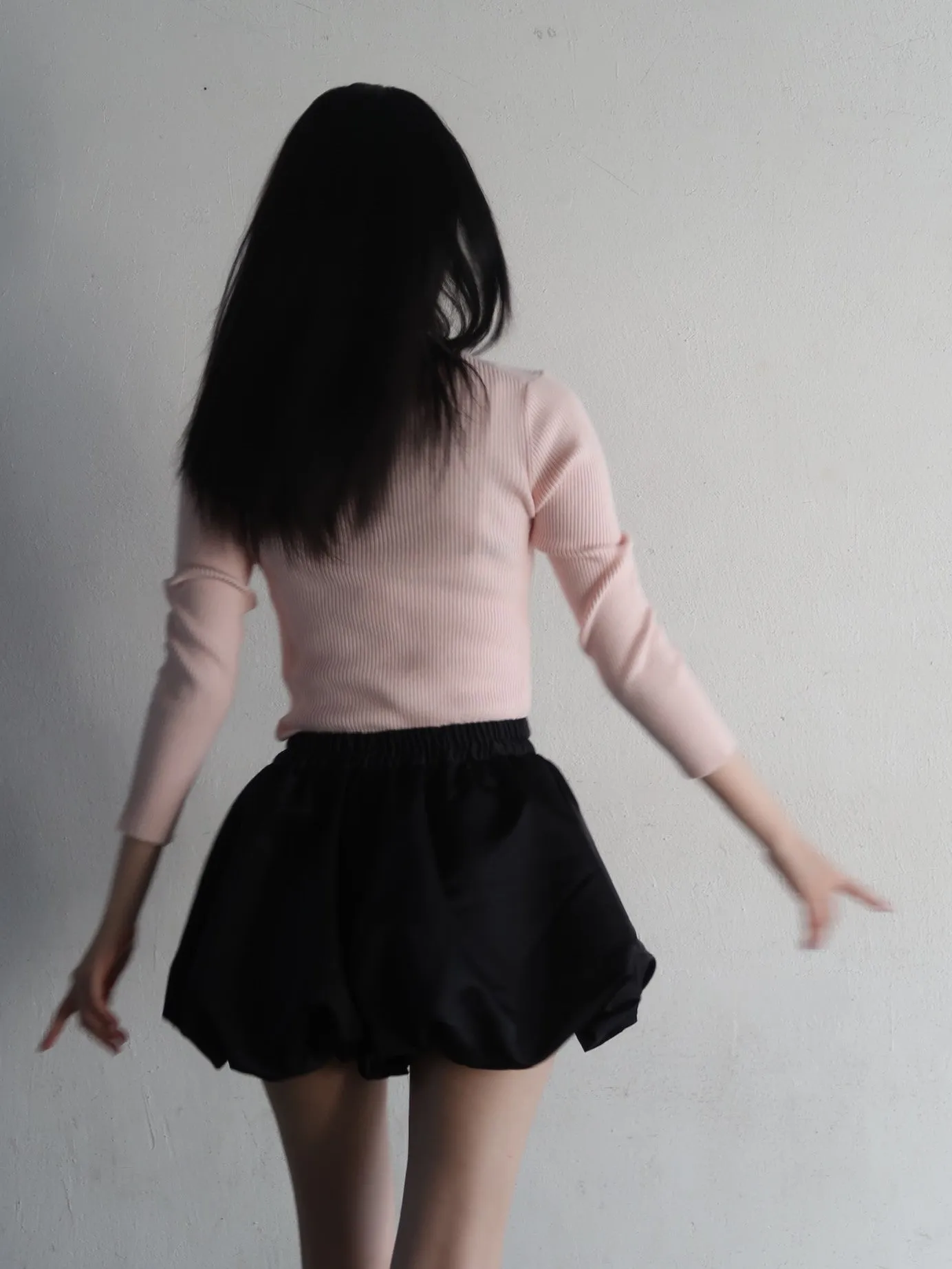 Satin Balloon Short Pants[2colours]