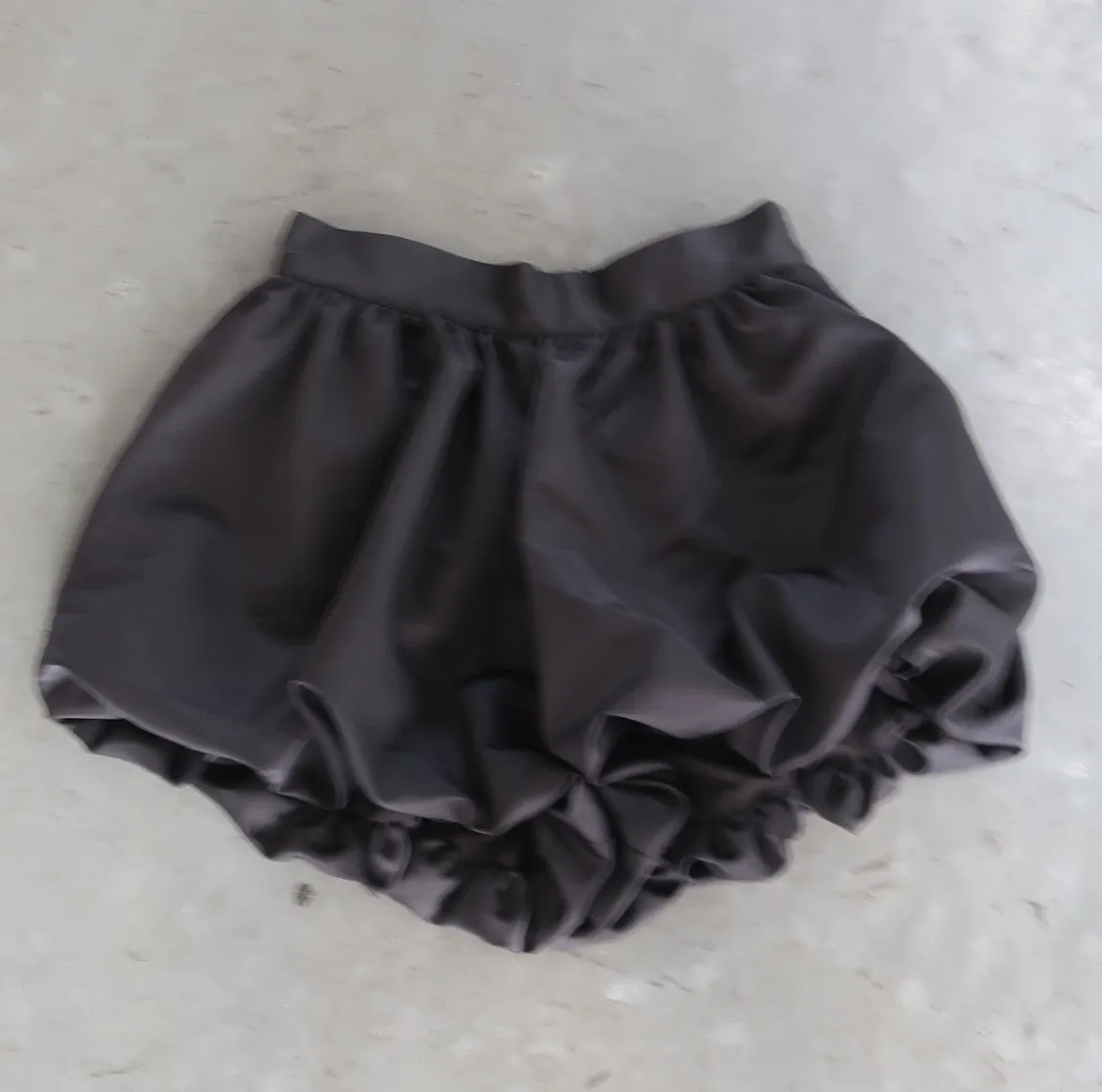 Satin Balloon Short Pants[2colours]