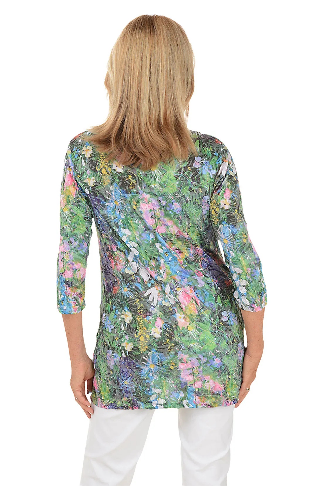 Secret Garden Crinkle Pocket Tunic