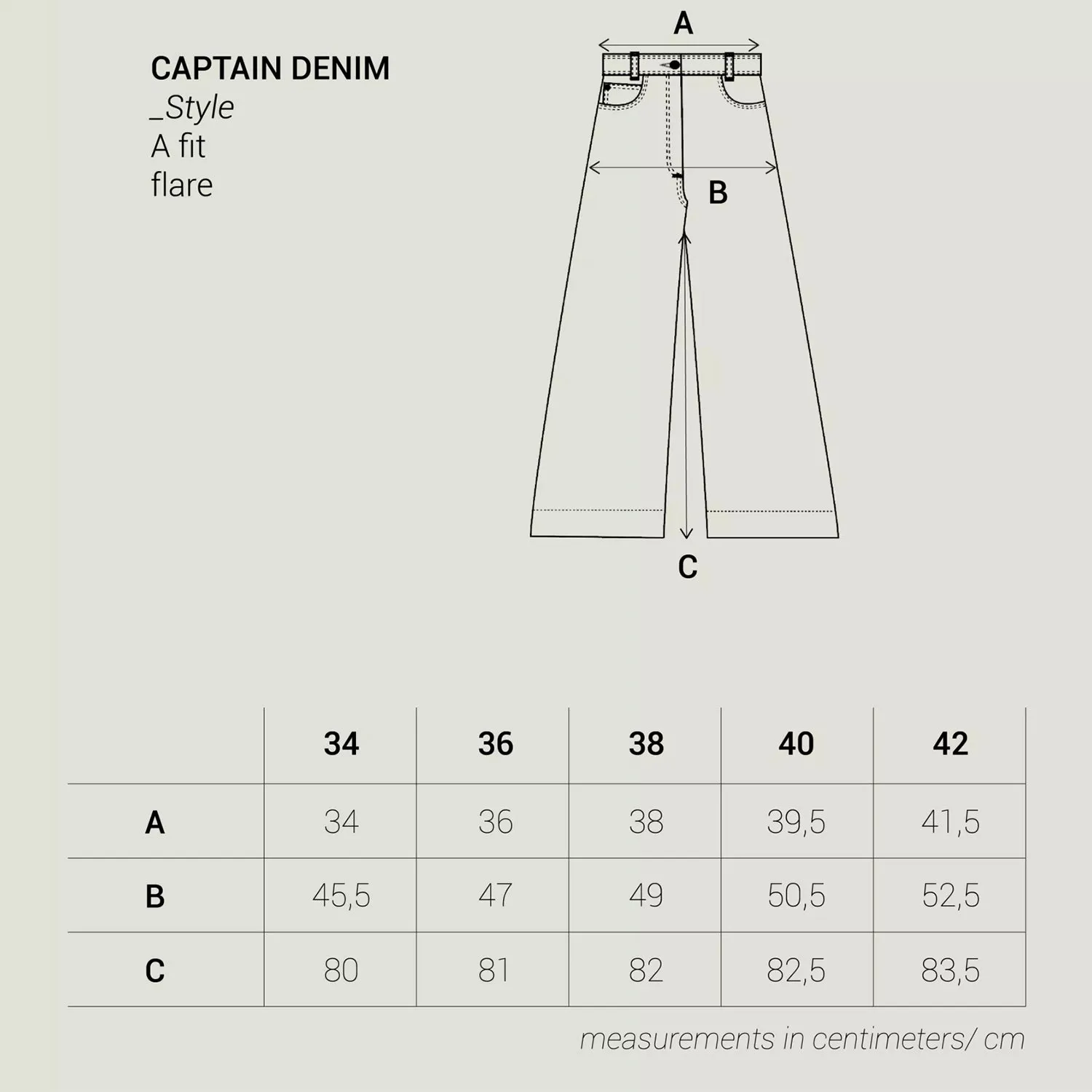 Sessun Captain Denim Jean Rinsed