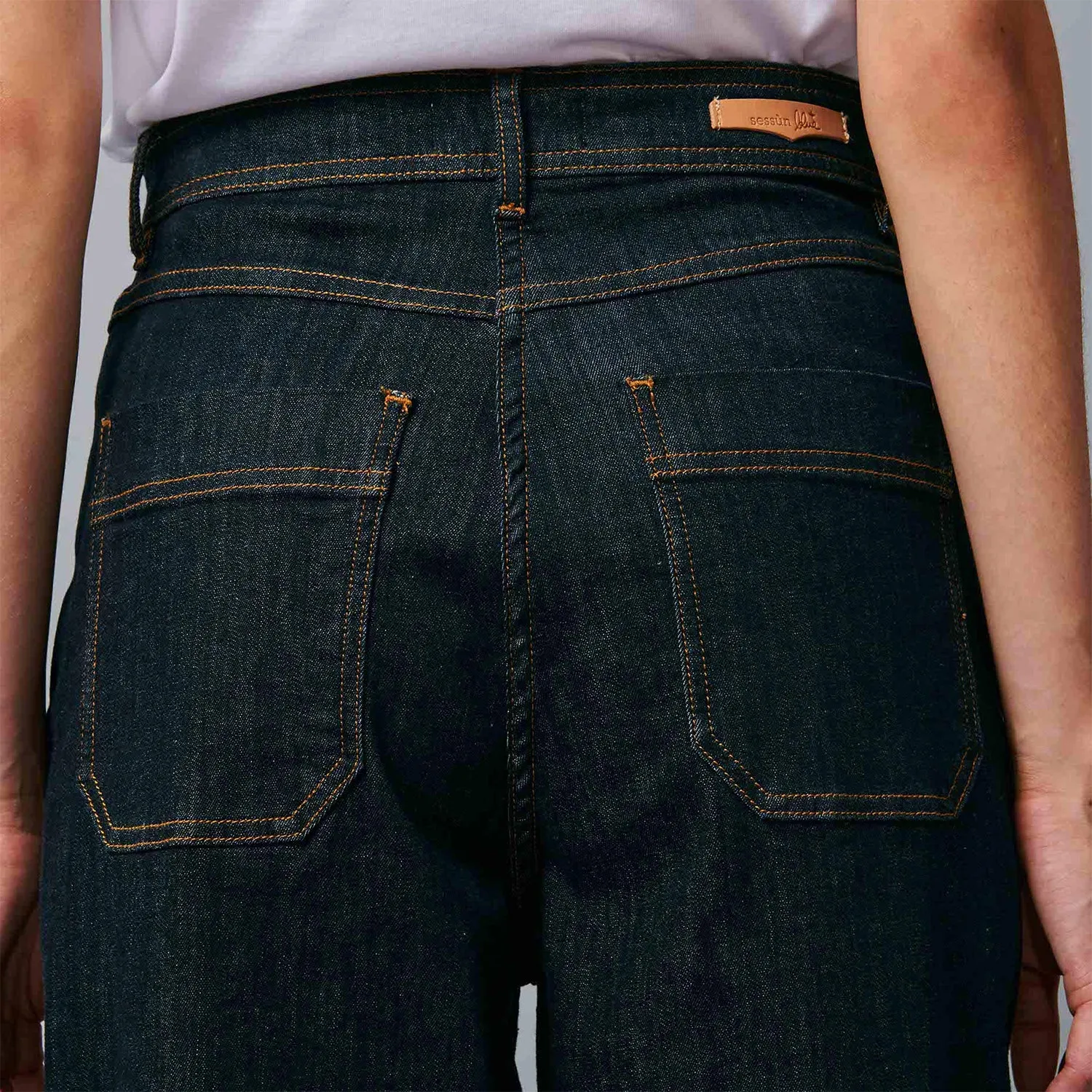 Sessun Captain Denim Jean Rinsed