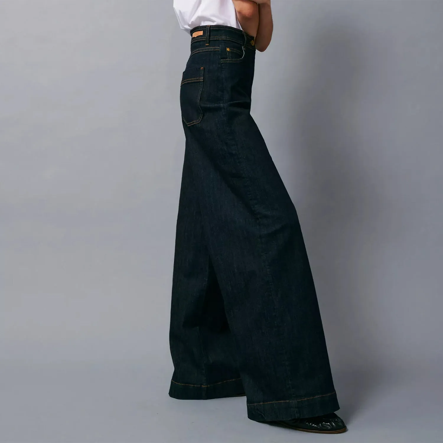 Sessun Captain Denim Jean Rinsed