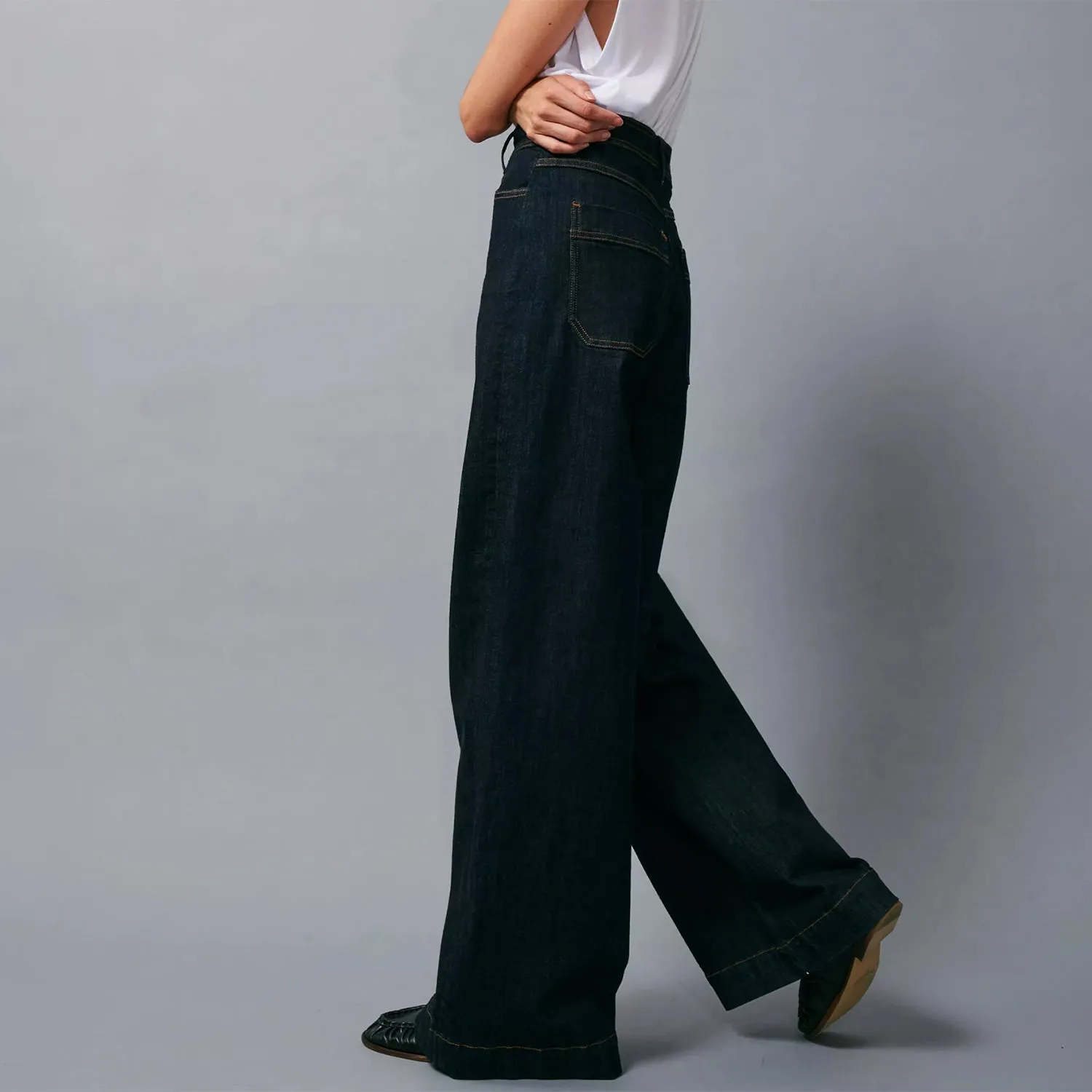 Sessun Captain Denim Jean Rinsed