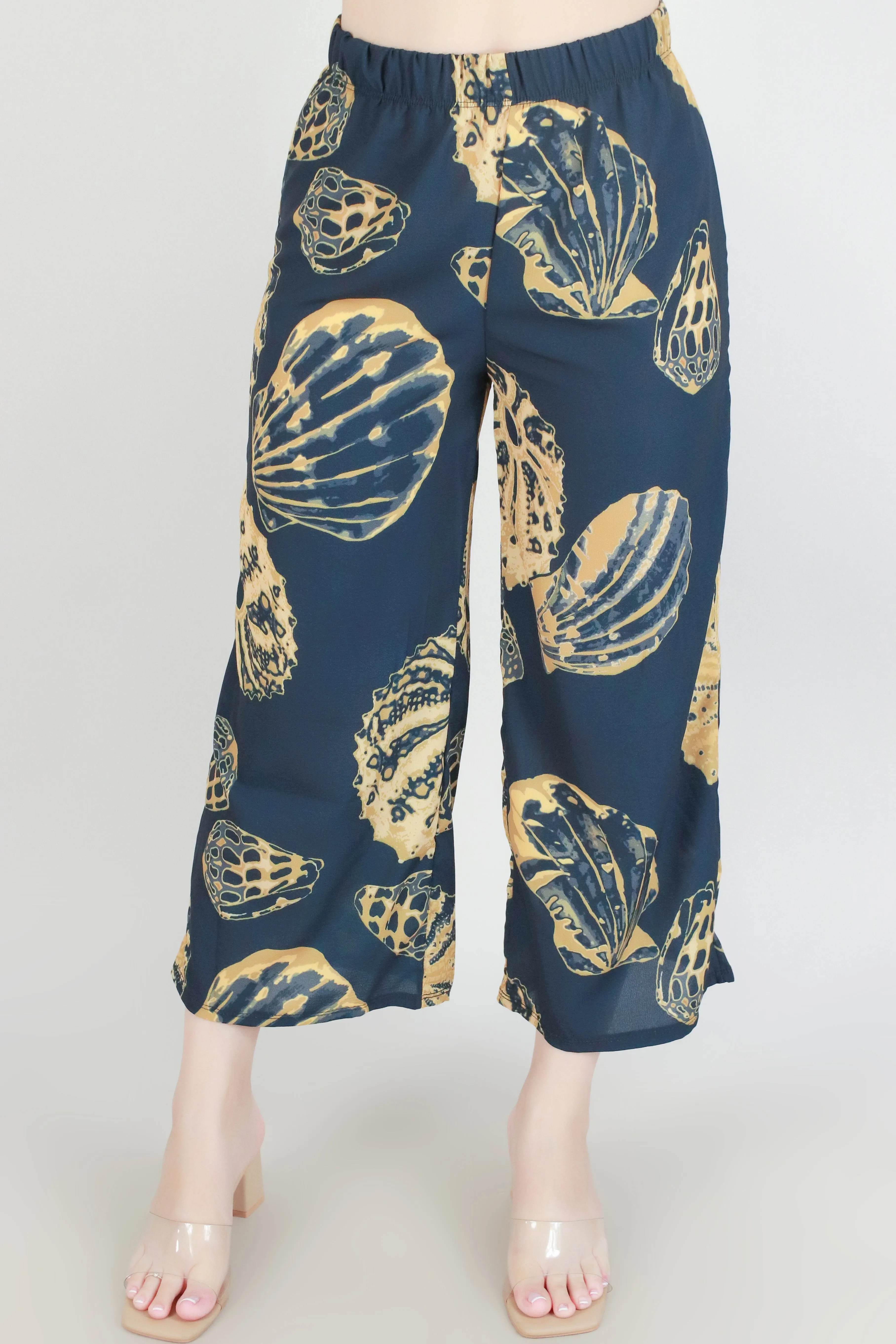 SHELL CAPRI PANTS