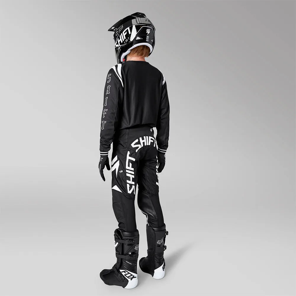 SHIFT WHITE LABEL ROKR PANTS [BLACK/WHITE]