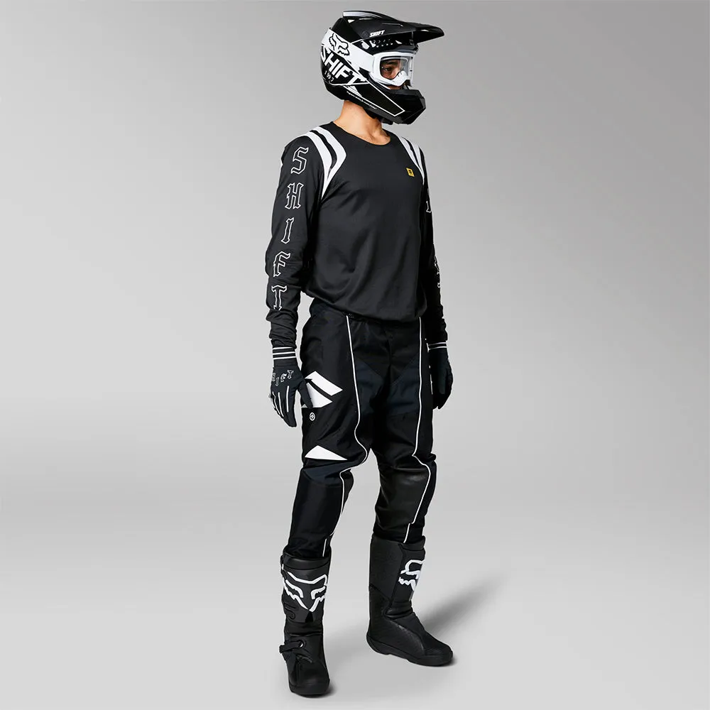 SHIFT WHITE LABEL ROKR PANTS [BLACK/WHITE]