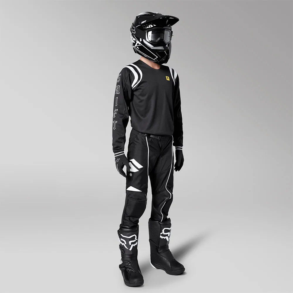 SHIFT WHITE LABEL ROKR PANTS [BLACK/WHITE]