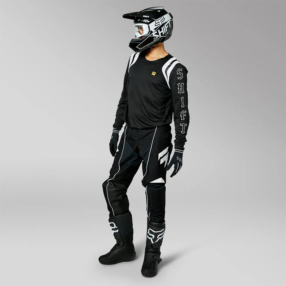 SHIFT WHITE LABEL ROKR PANTS [BLACK/WHITE]