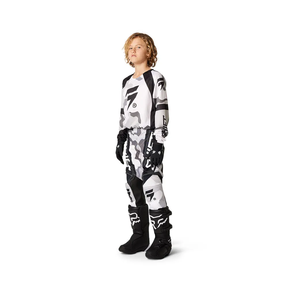 SHIFT YOUTH WHITE LABEL PANTS POSN CAMO [WHITE CAMO]