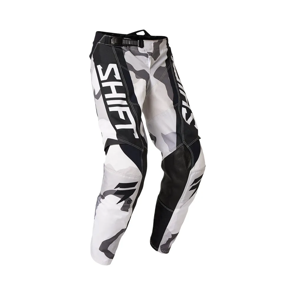 SHIFT YOUTH WHITE LABEL PANTS POSN CAMO [WHITE CAMO]