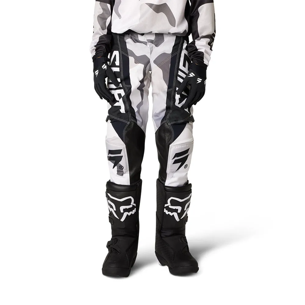 SHIFT YOUTH WHITE LABEL PANTS POSN CAMO [WHITE CAMO]