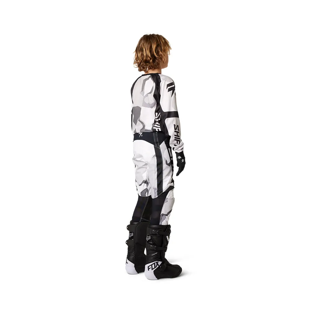 SHIFT YOUTH WHITE LABEL PANTS POSN CAMO [WHITE CAMO]