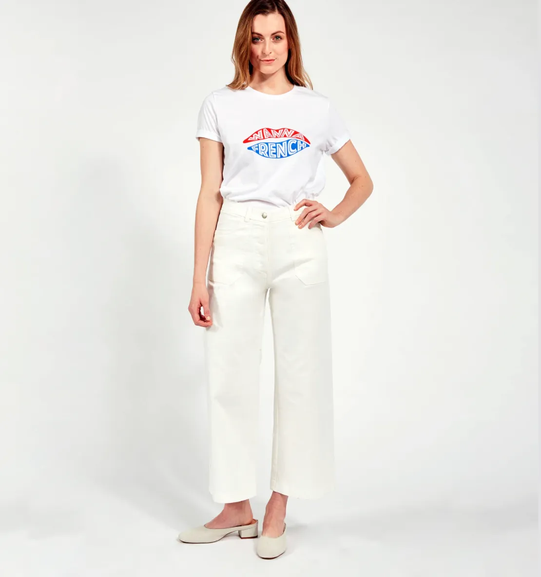 Simone Jeans, White