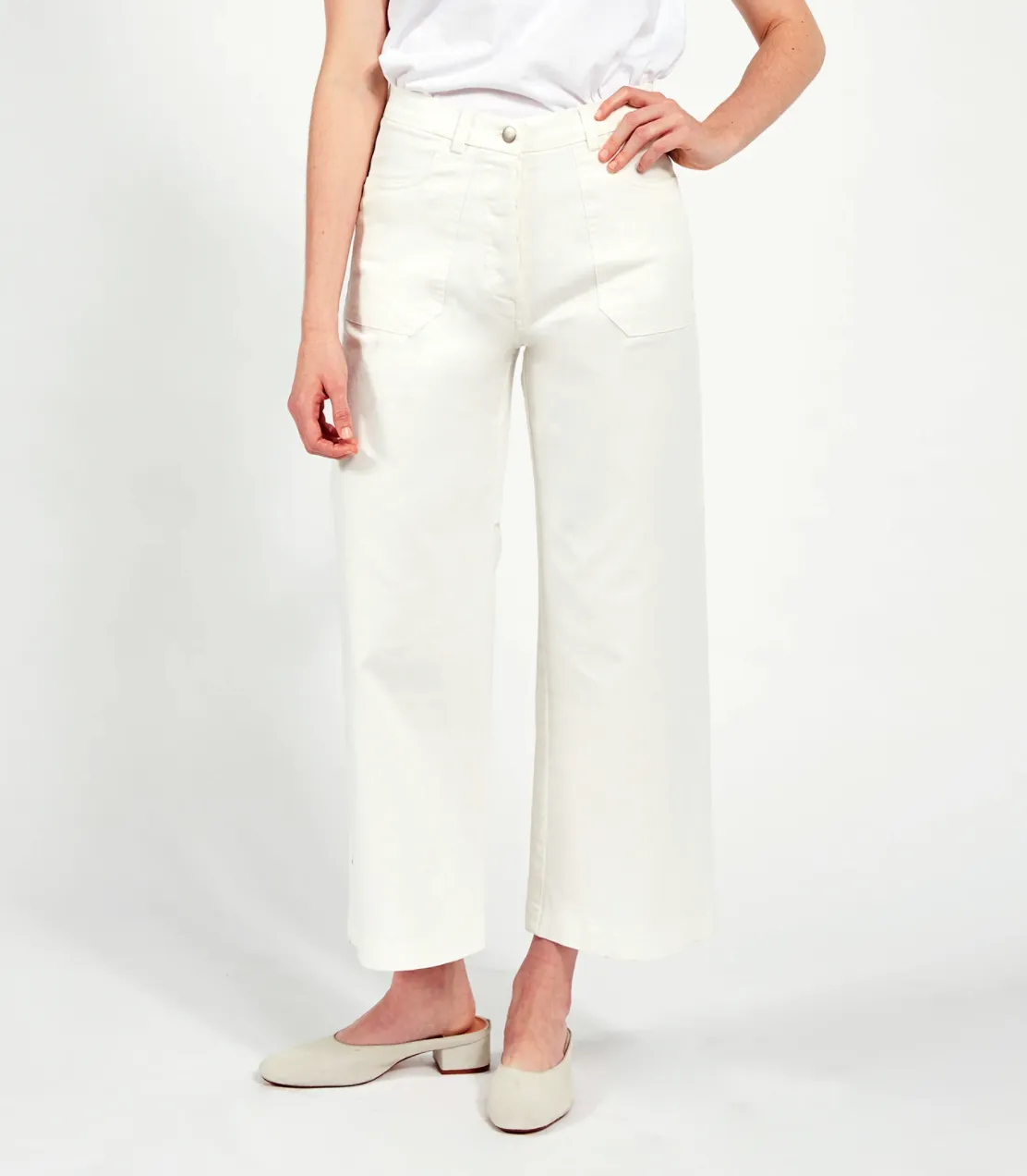 Simone Jeans, White