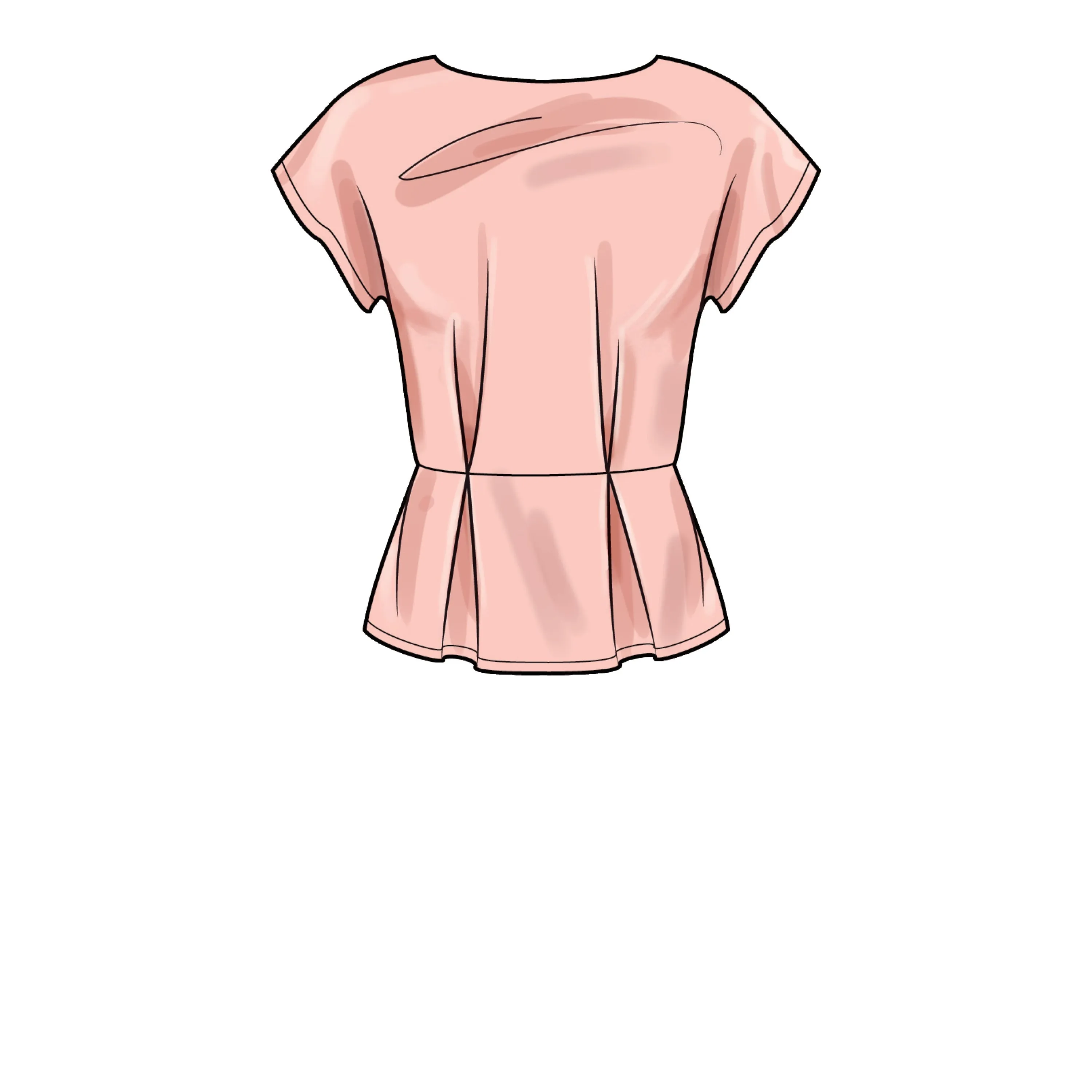 Simplicity Pattern S9470 Misses' Tops