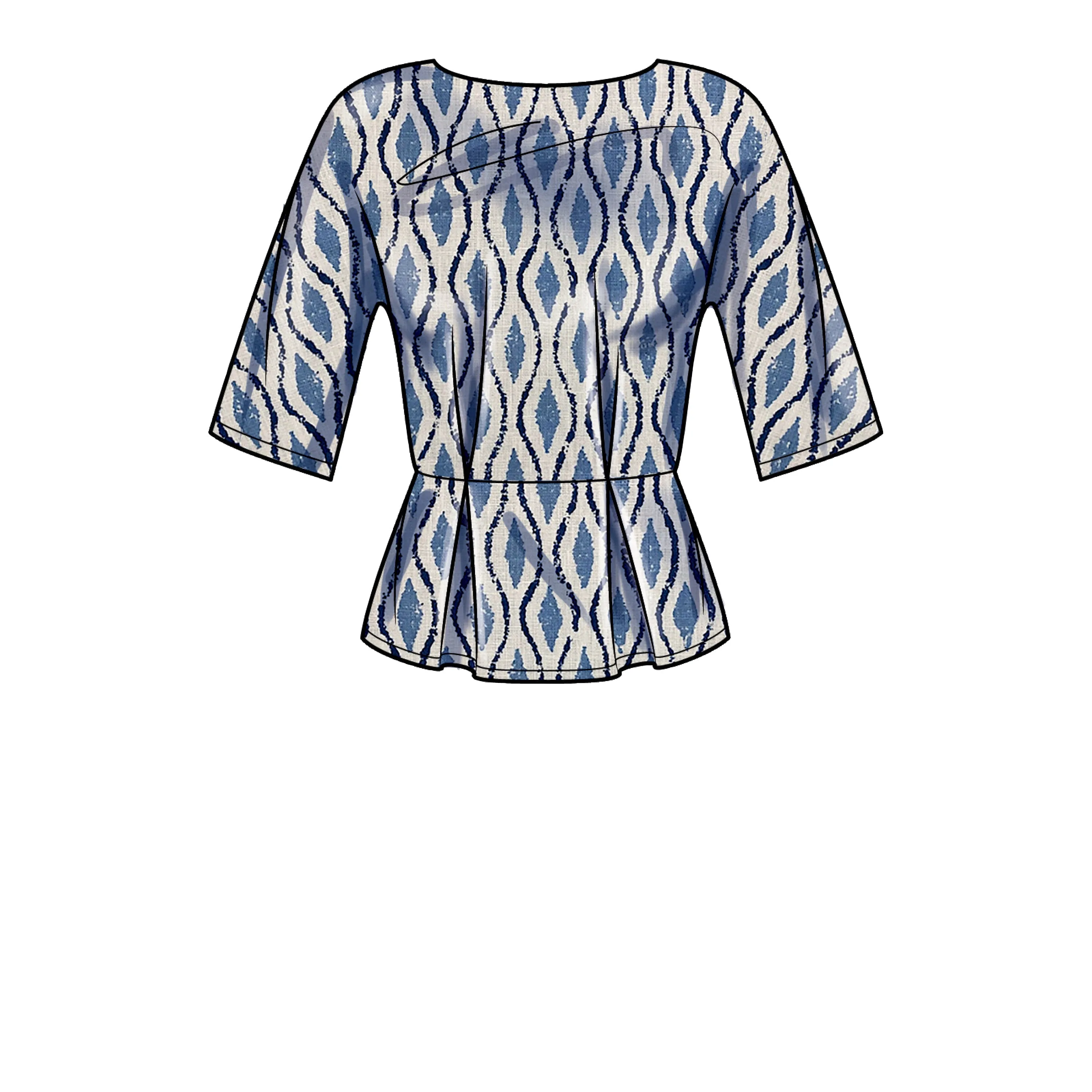 Simplicity Pattern S9470 Misses' Tops
