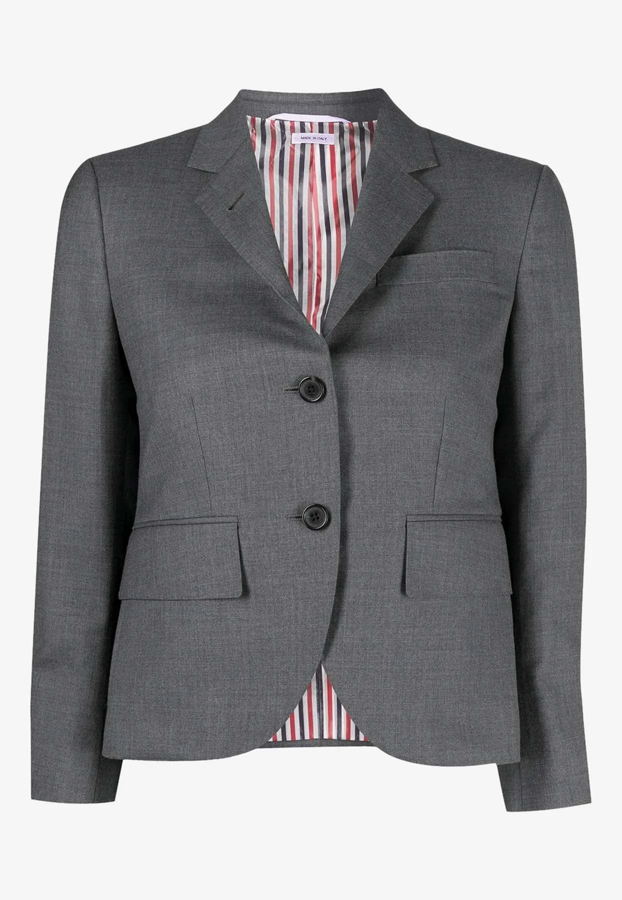 Single-Breasted Wool Blazer