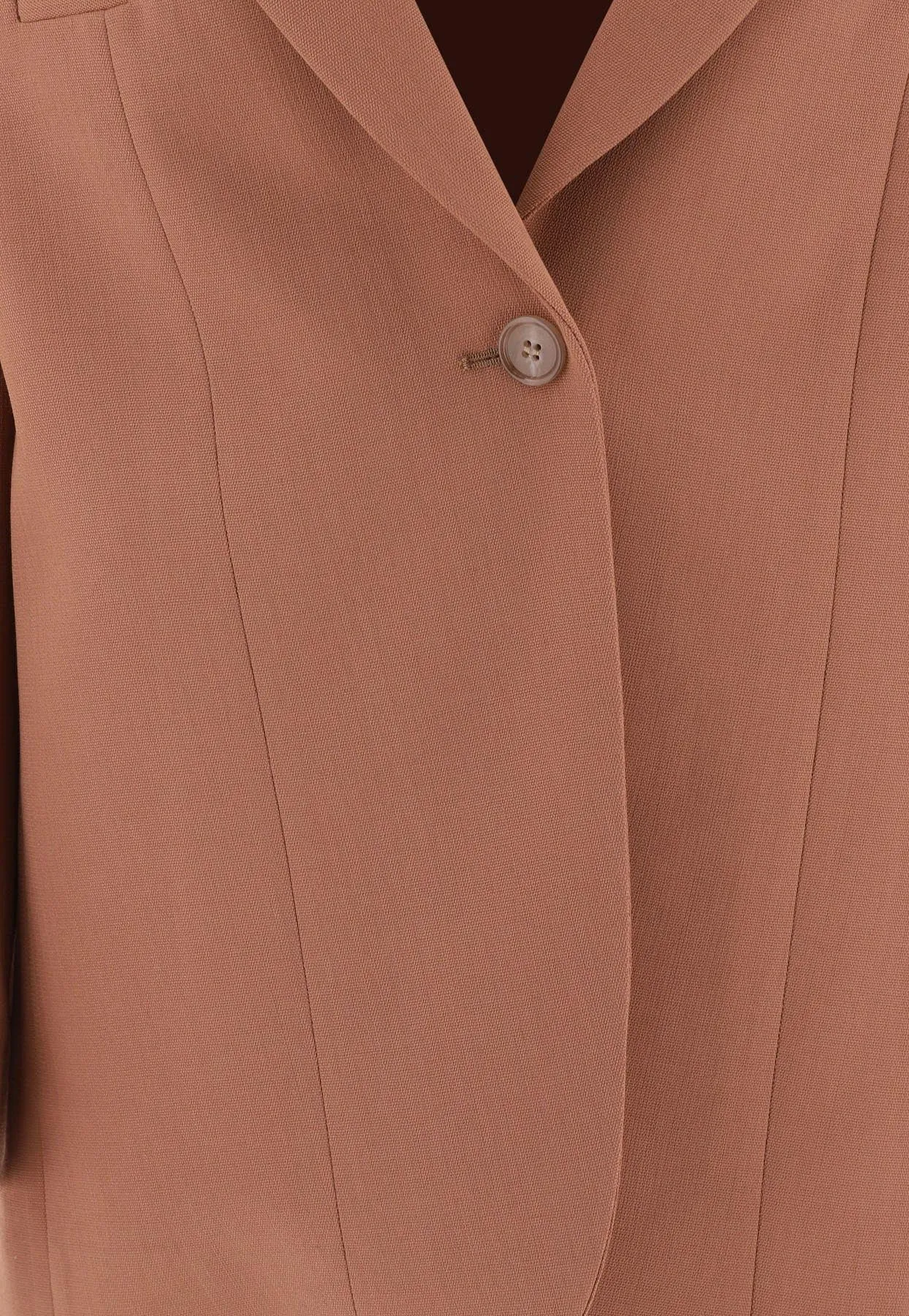 Single-Breasted Wool-Blend Blazer