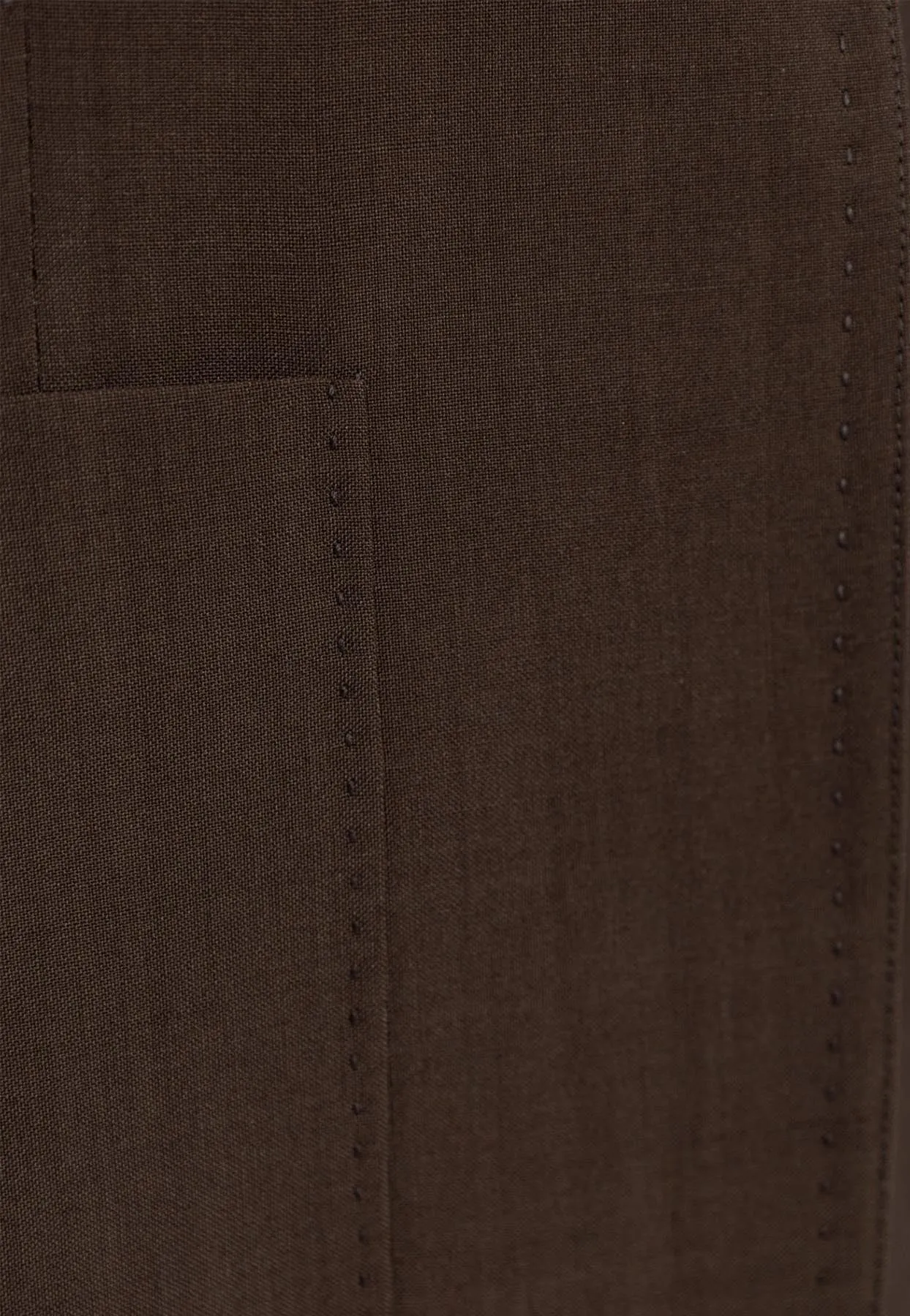 Single-Breasted Wool Blend Blazer