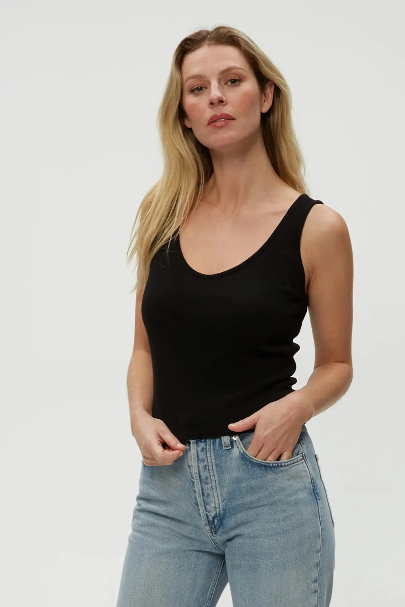 SLOAN V-NECK TANK ( colors)