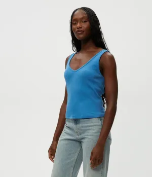 Sloan V Neck Tank - Ocean