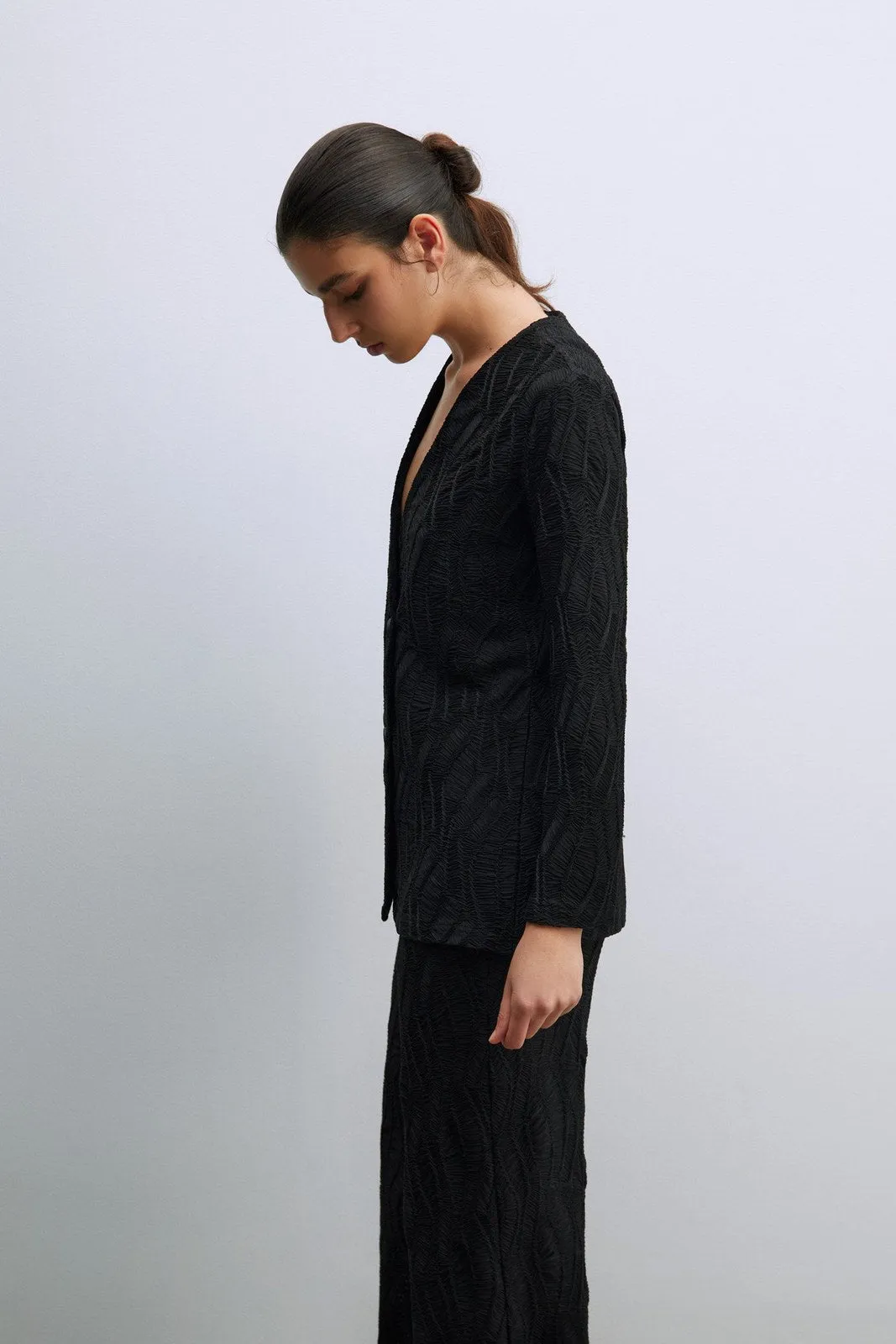 Structured blazer - Black