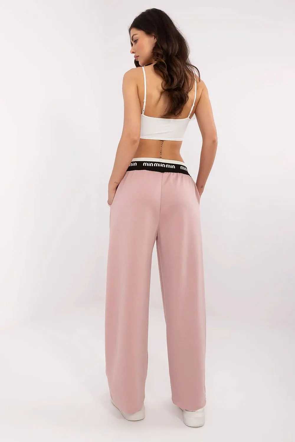 Stylish high-waisted sweatpants