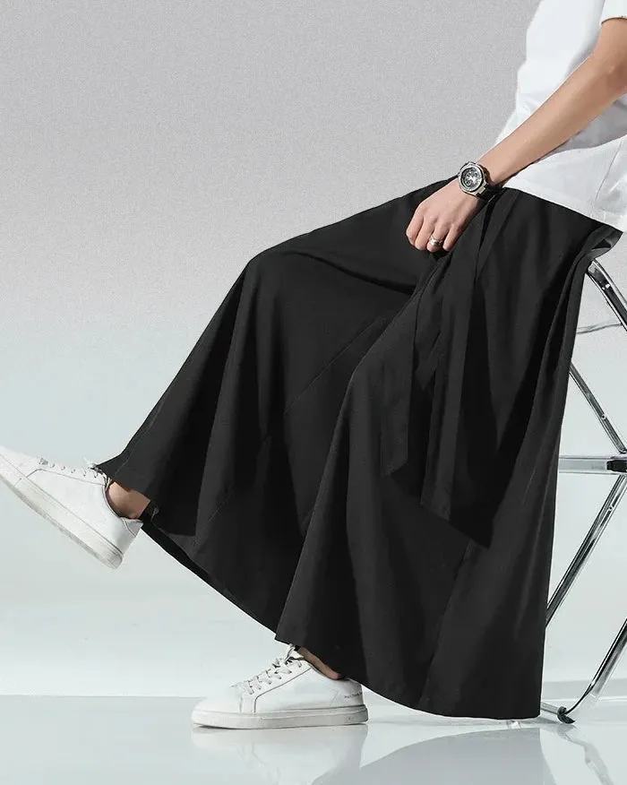 Stylish Men's Japanese Wide-Leg Pants