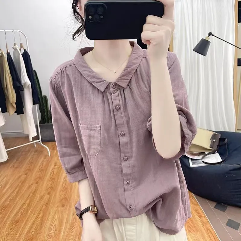 Summer Loose Shirt For Women