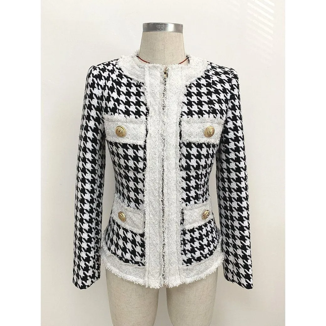 The Lorraine Tweed Zip Jacket