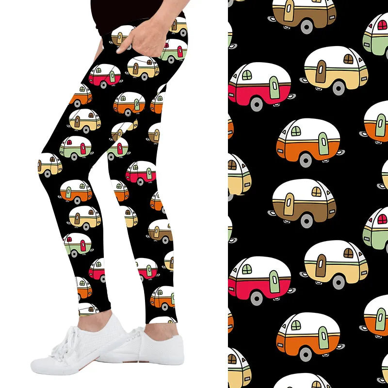 Travelling Tales Deluxe Pocket Leggings