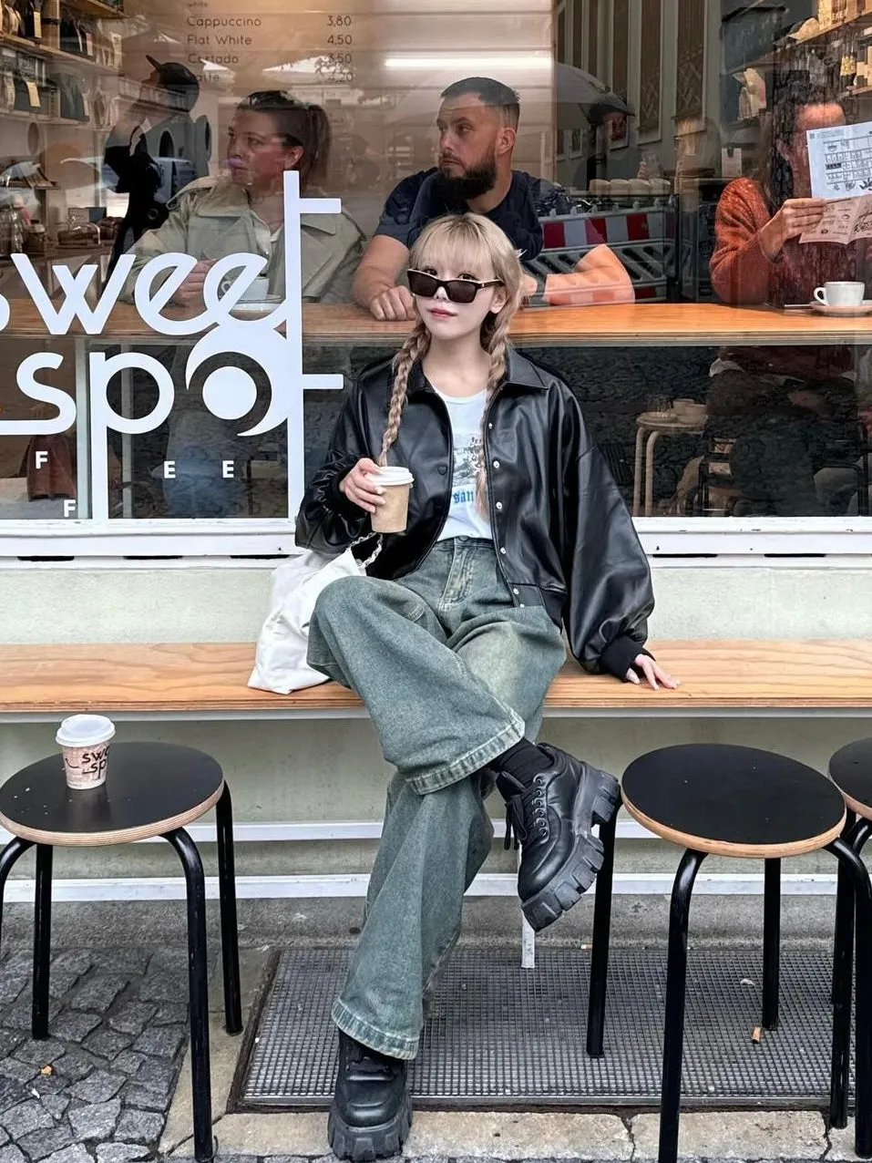 Tuck loose Denim Pants [2colours]