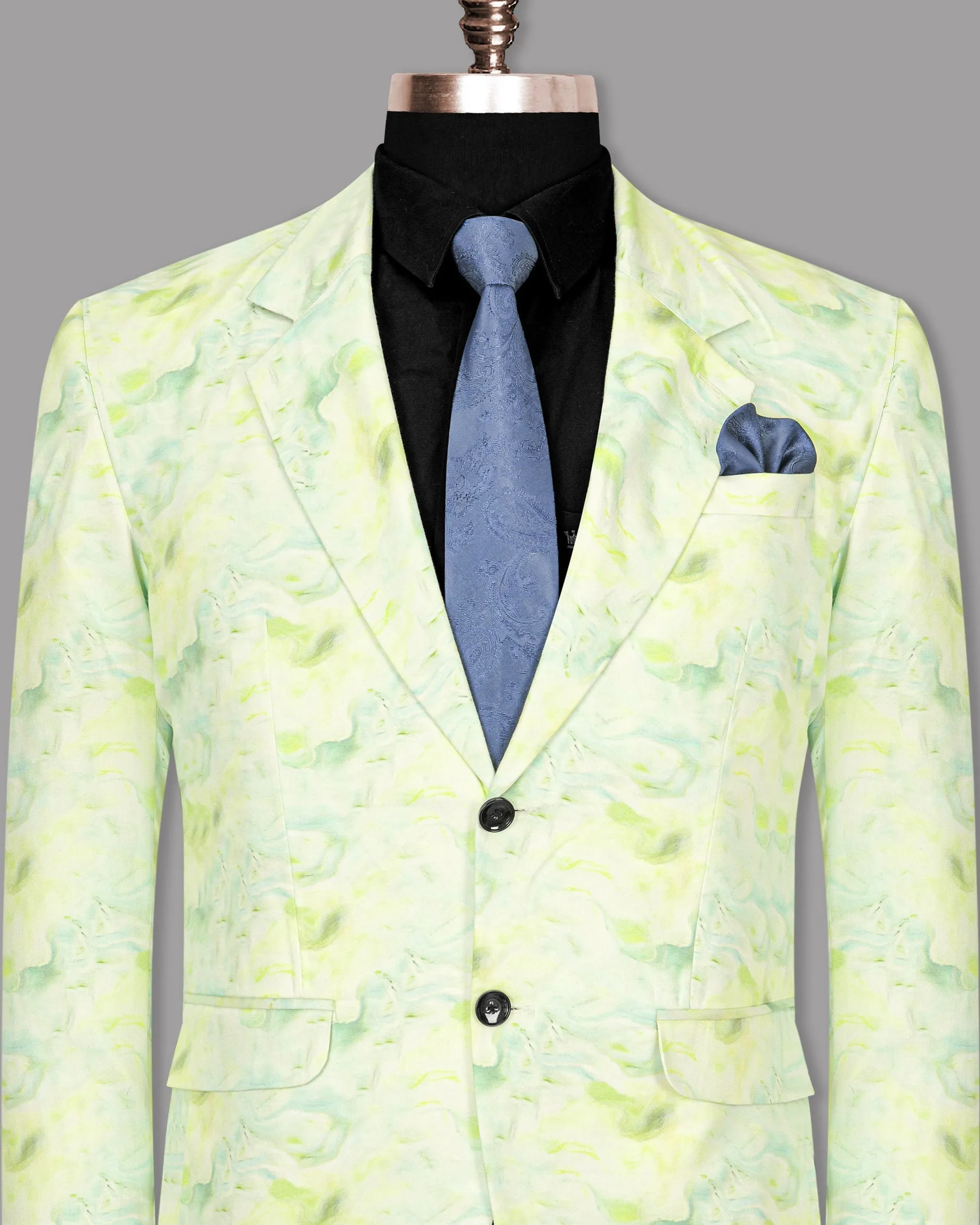 Tusk Green Super Soft Premium Designer Blazer