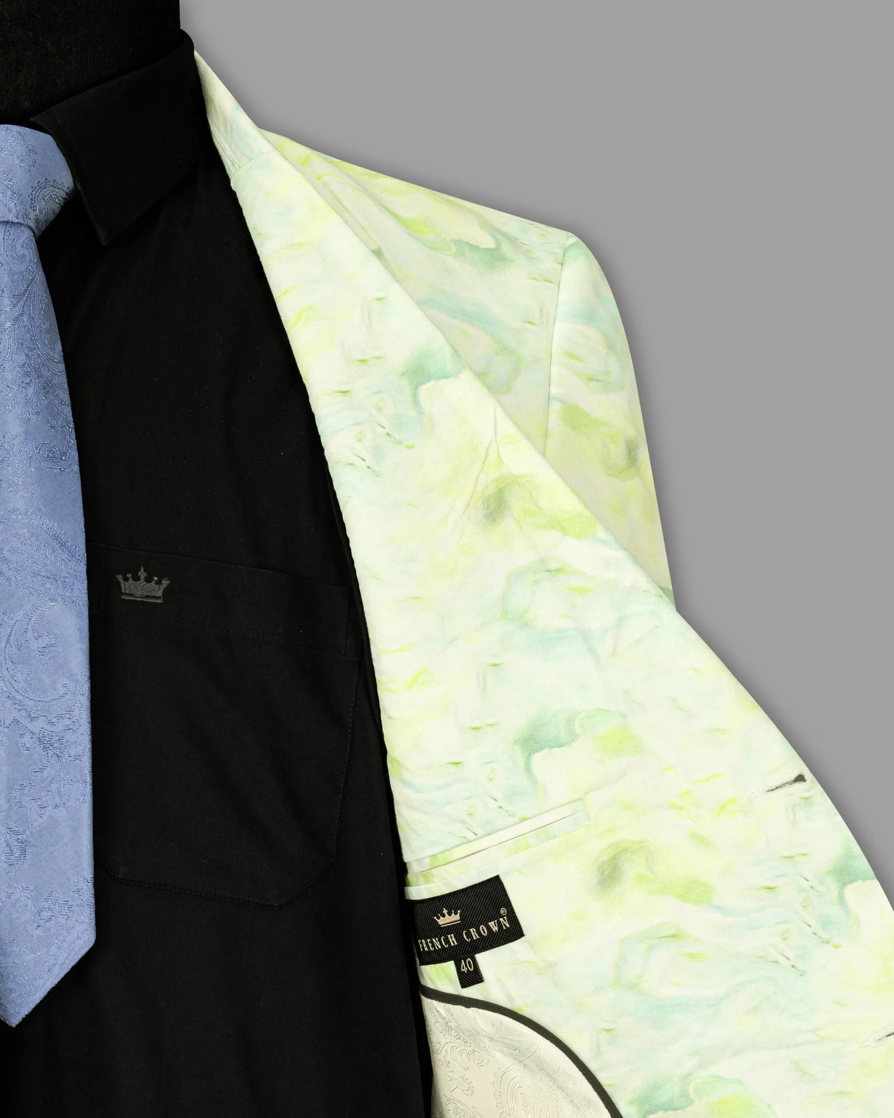 Tusk Green Super Soft Premium Designer Blazer