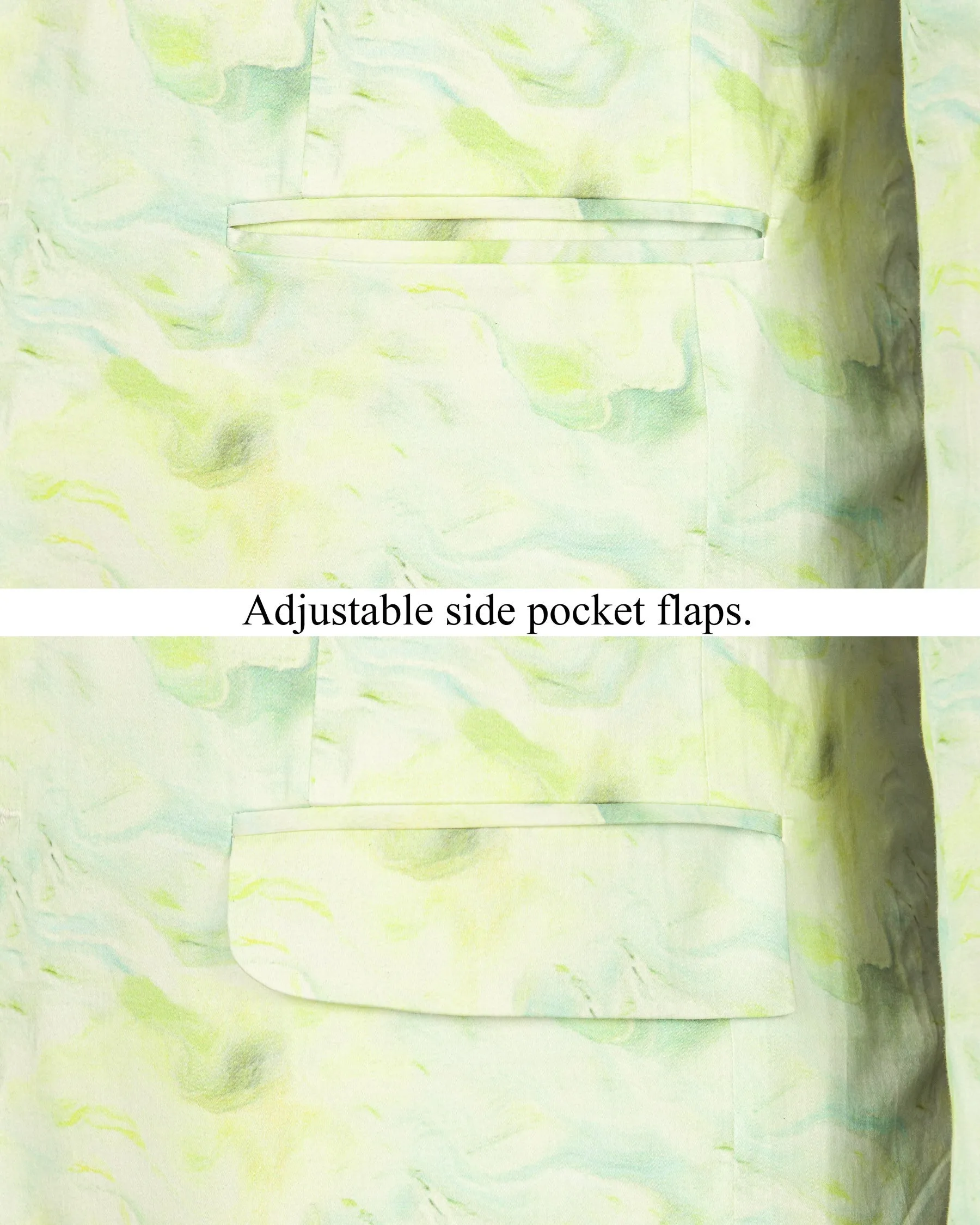 Tusk Green Super Soft Premium Designer Blazer