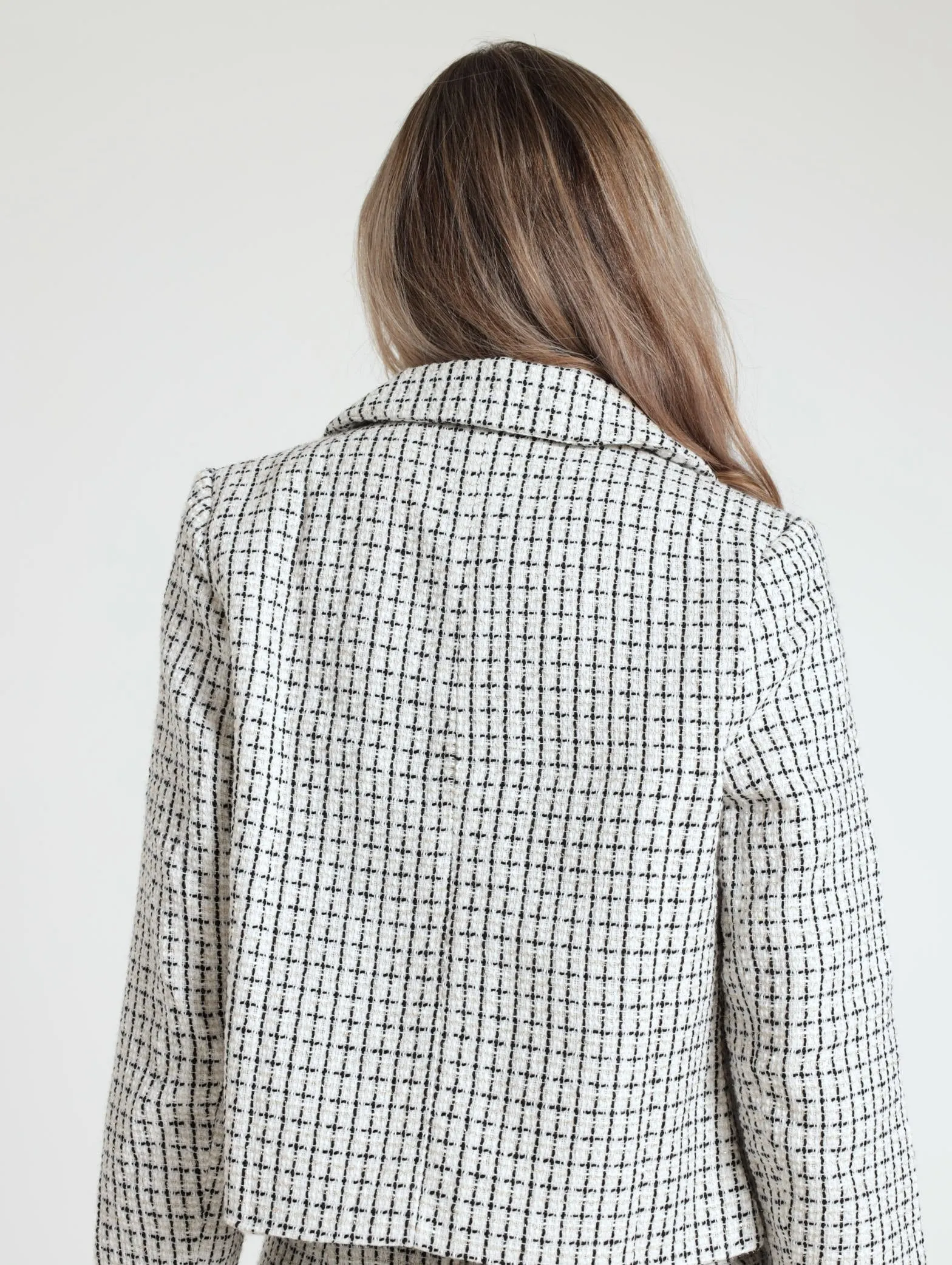 Tweed Jacket - Cream