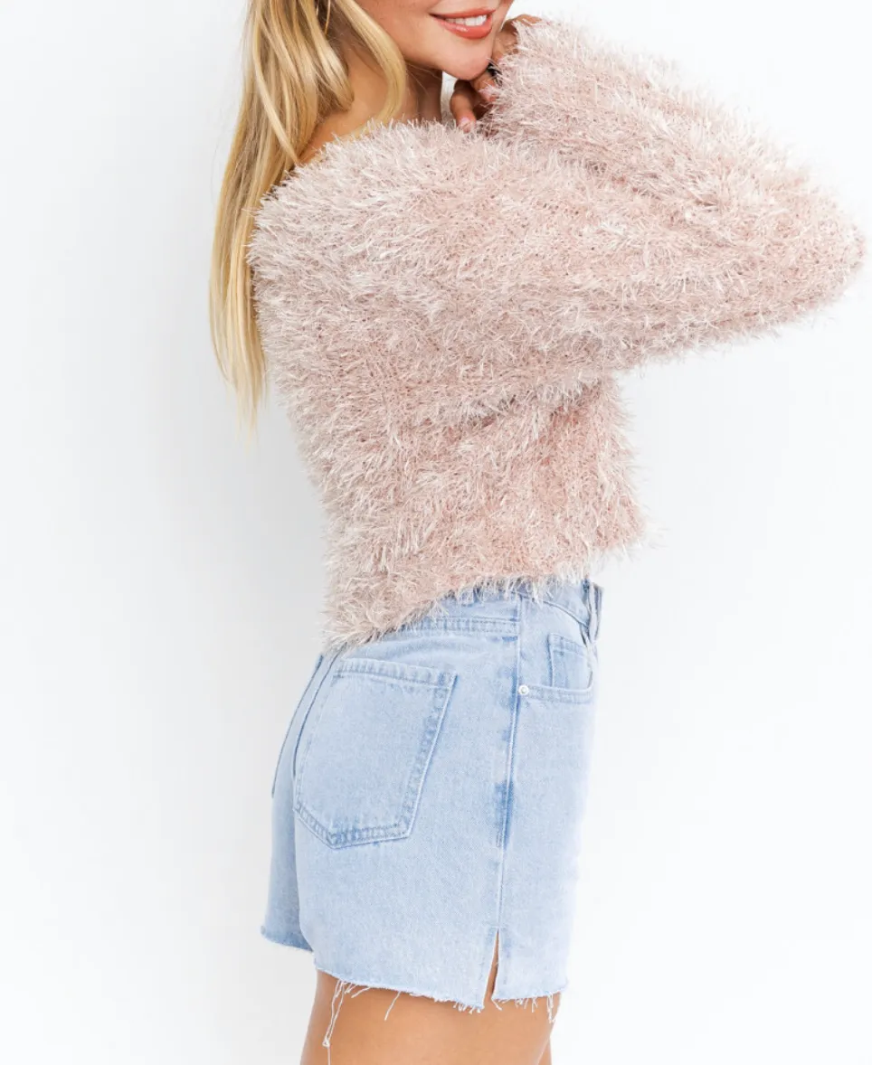 V Neck Long Sleeve Sweater