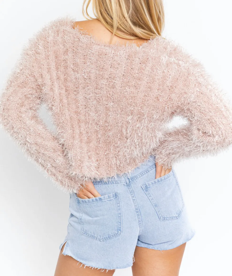 V Neck Long Sleeve Sweater