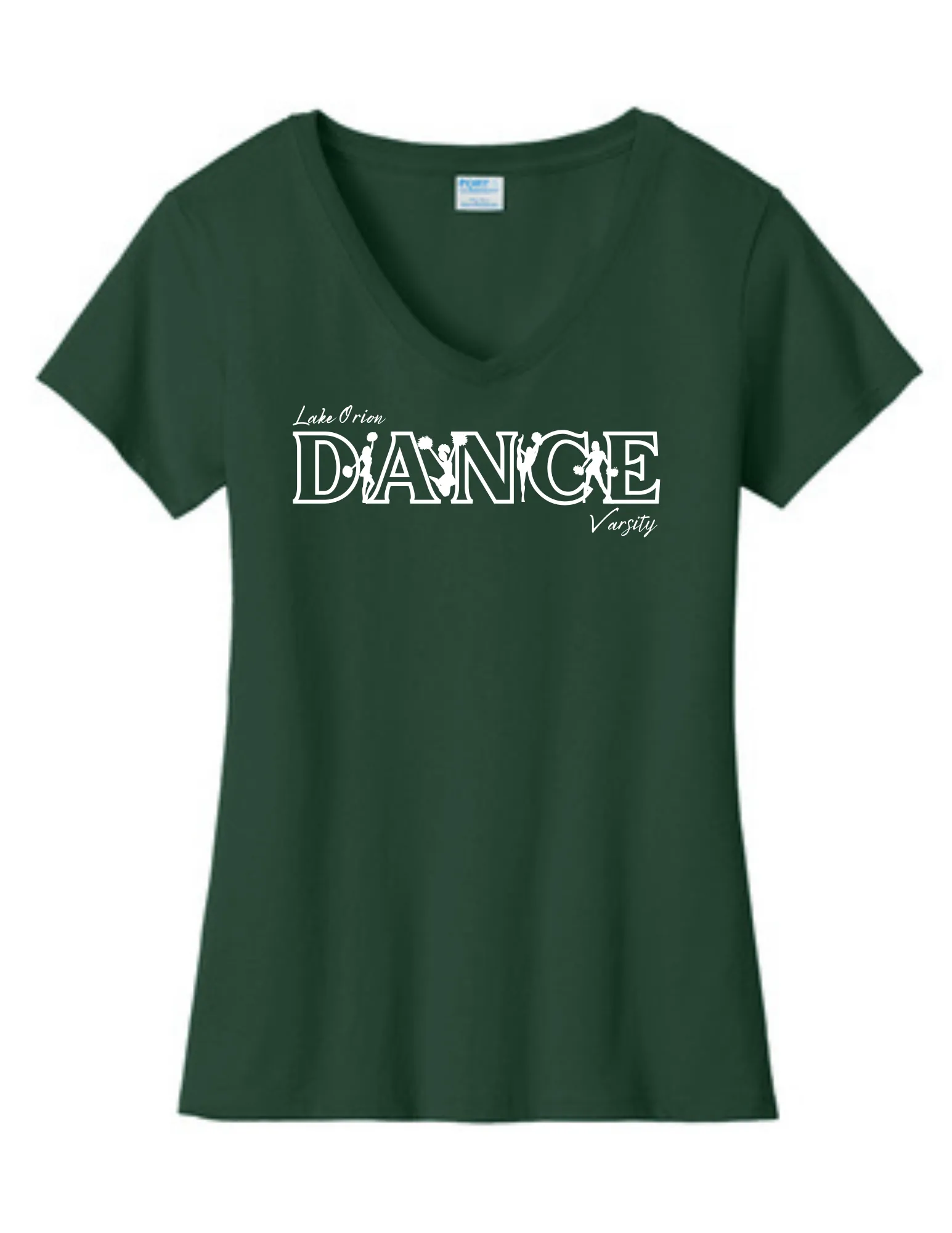 Varsity Team Ladies Short Sleeve Fan Favorite V-Neck T