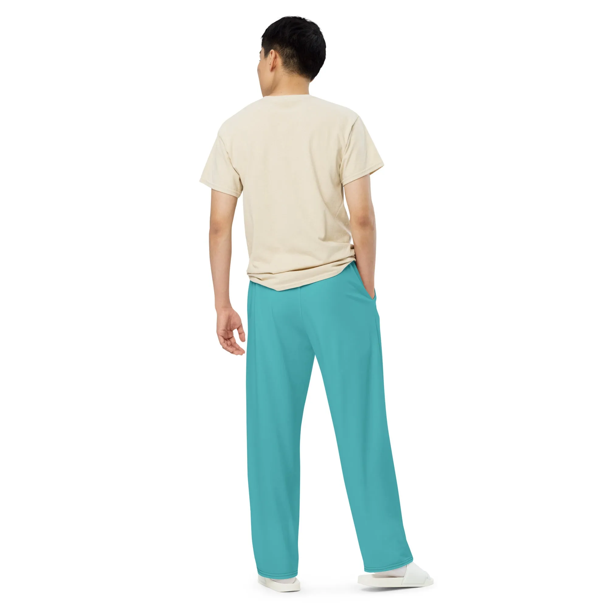 Verdigris KBBNG Stripe Wide-Leg Pants