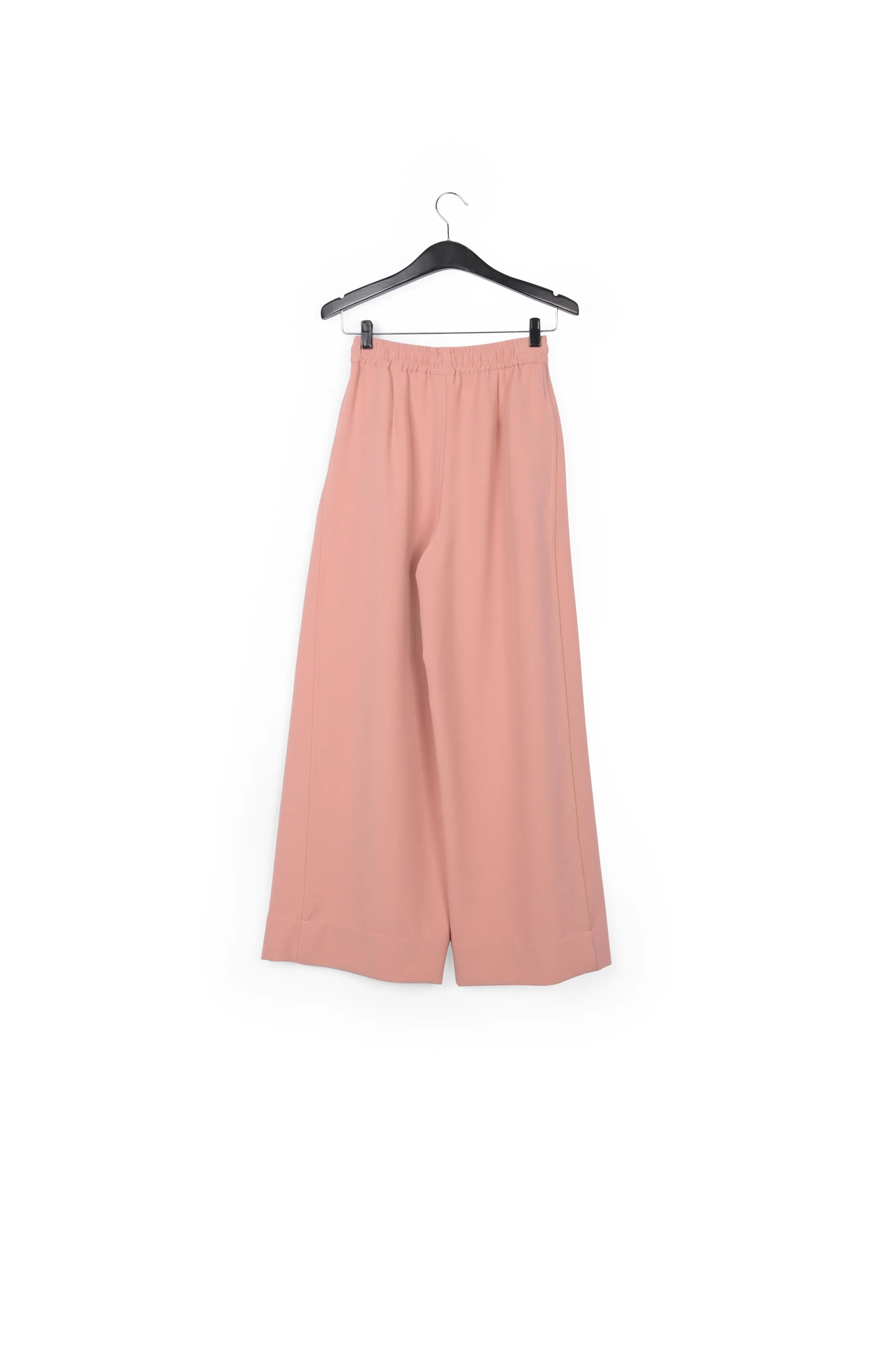 Vintage pink wide-leg pants