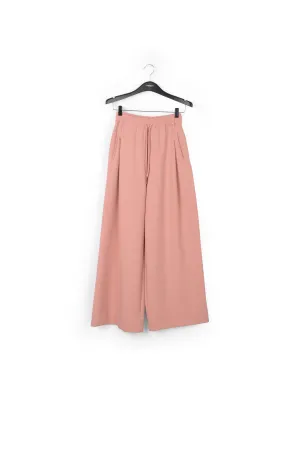 Vintage pink wide-leg pants