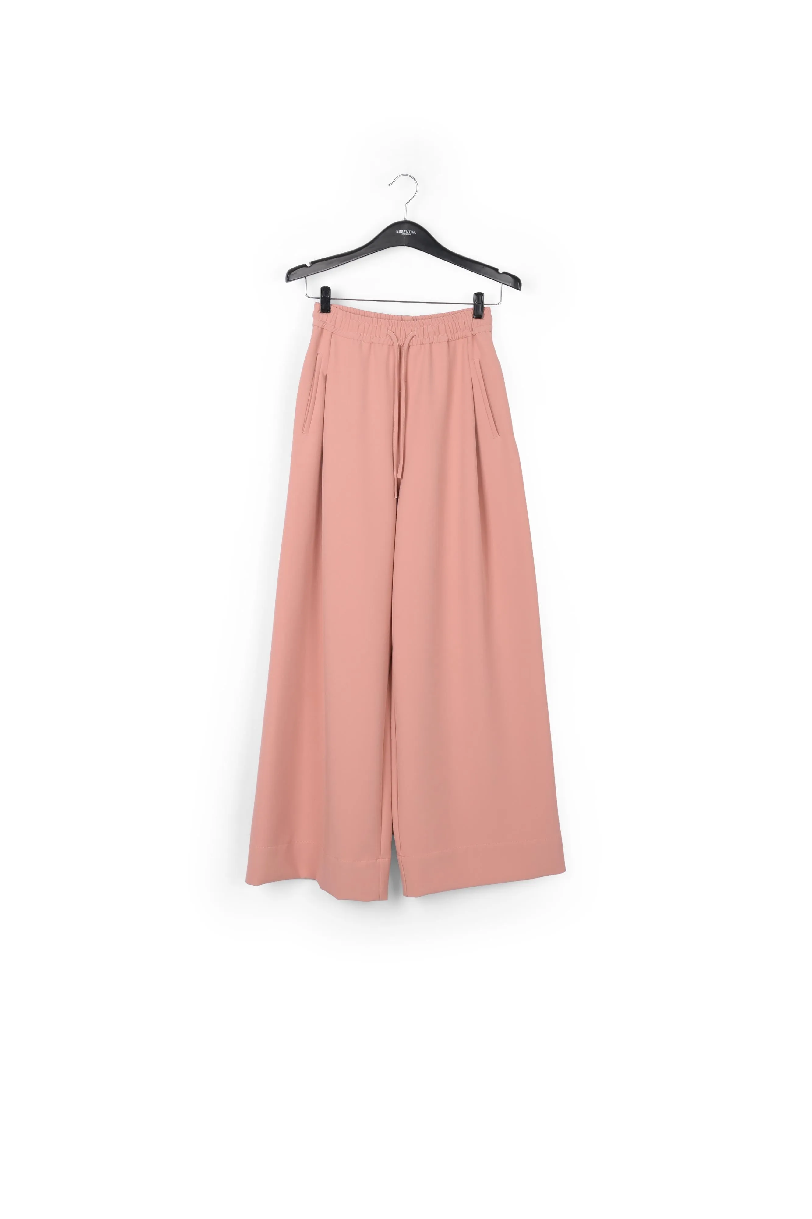 Vintage pink wide-leg pants
