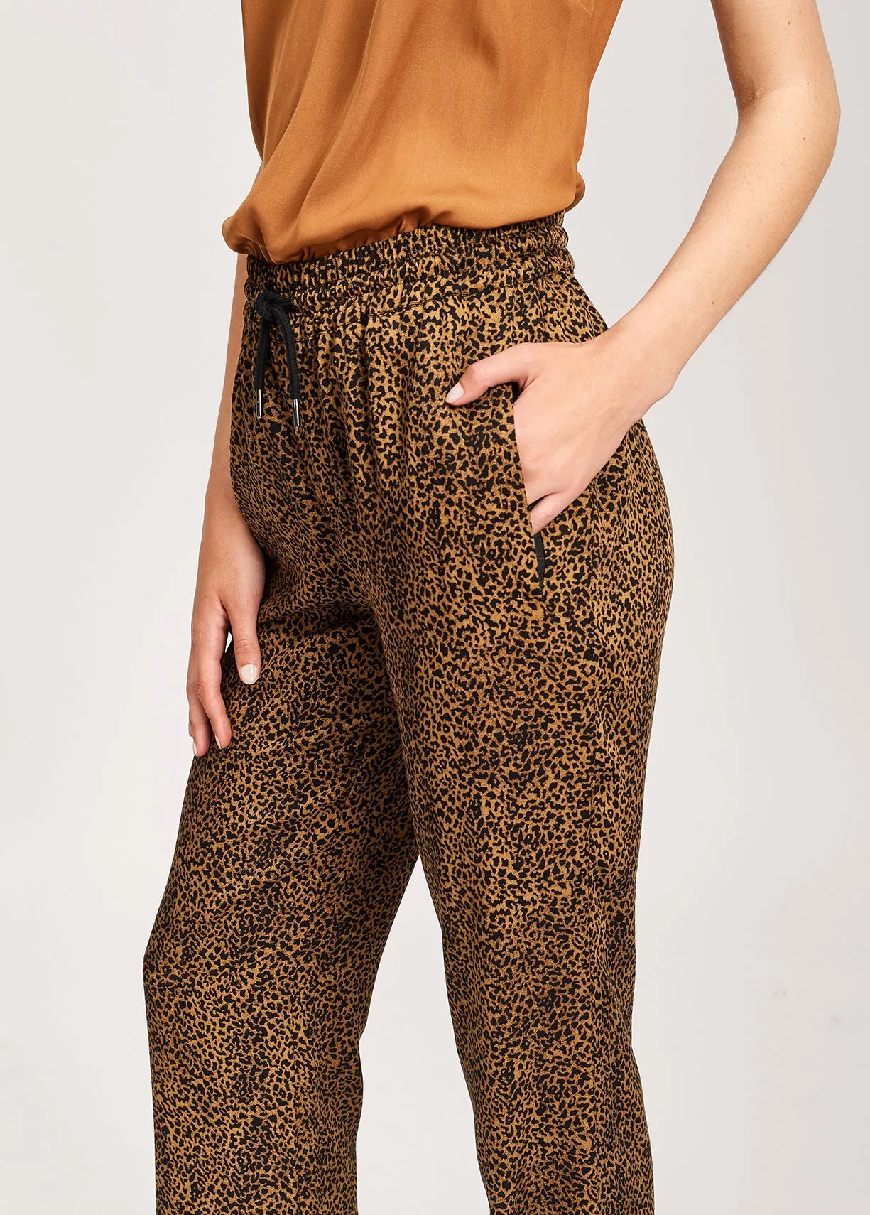 Wide leg track pants