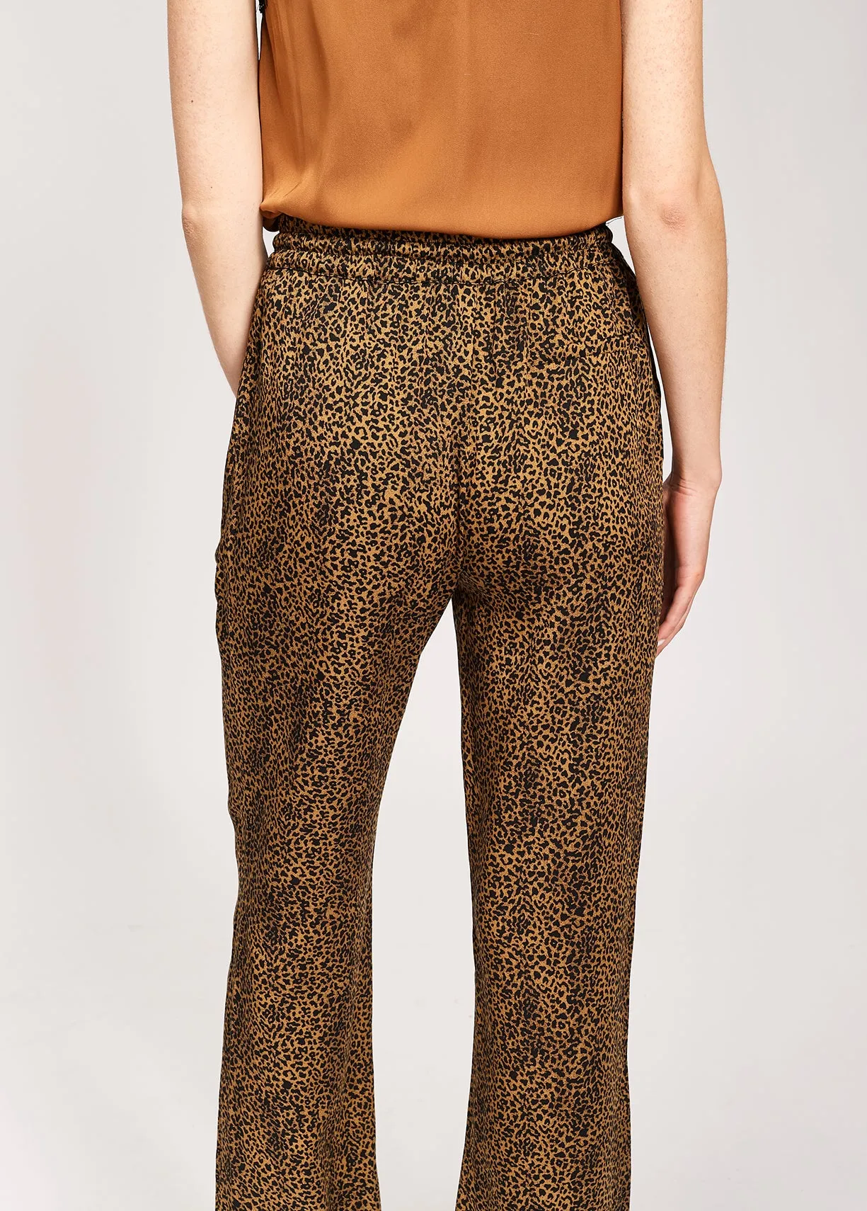 Wide leg track pants
